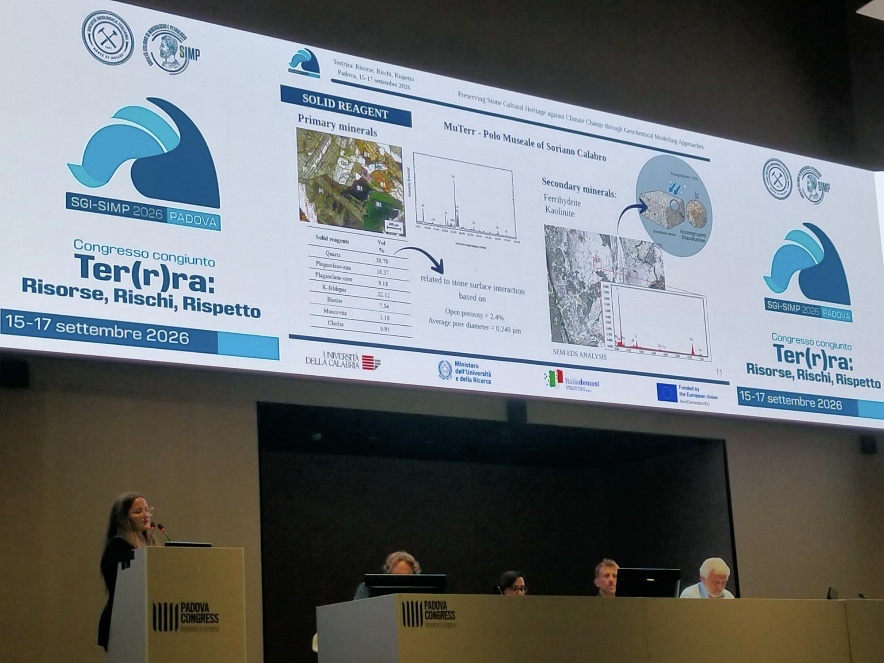 Alessia Pantuso al Congresso Congiunto SGI-SIMP 2026 grazie al contributo Sportello Giovani AIAr